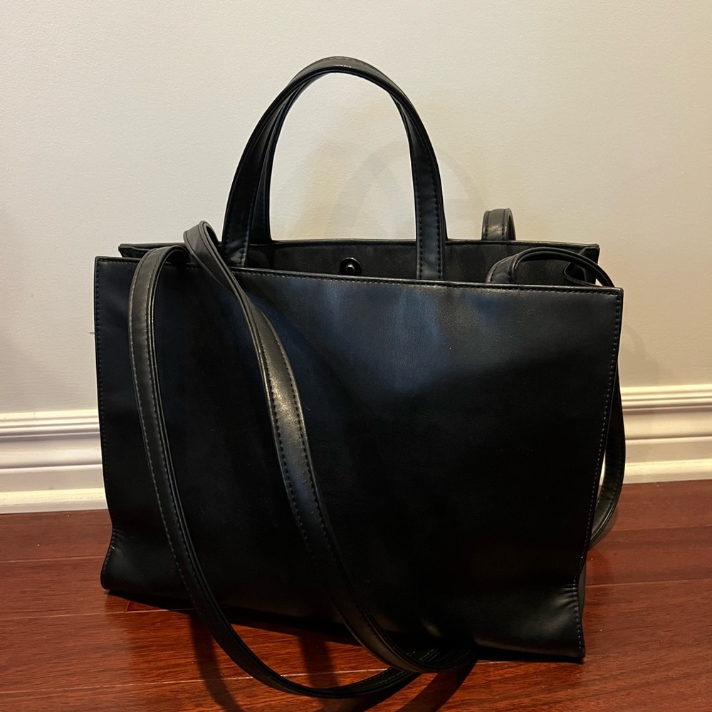 Telfar Black Medium Bag